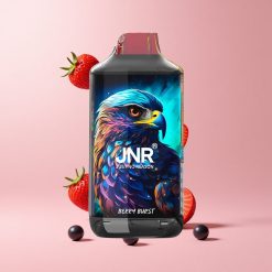 Berry Burst JNR Falcon 16000 Puffs Dual Mesh 22ml LED Display