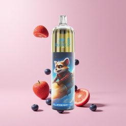 Blueberry Ice JNR Rocket-X 12400 Puffs Adjustable Airflow RGB