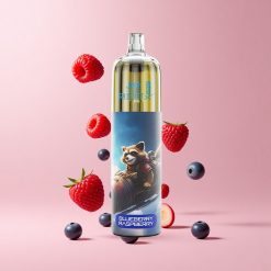 Blueberry Raspberry JNR Rocket-X 12400 Puffs Mesh RGB Disposable Vape