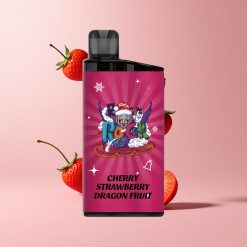 Cherry Strawberry Dragon Fruit IGET Bar 3500 Puffs 1400mAh Mesh