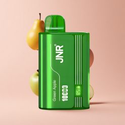 Green Apple Peach Pear JNR Tank 10000 Puffs Digital Dual Mesh Disposable Vape