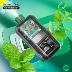 Moti Vape 5000 Puffs | MOTI Go Pro Disposable Vape (5%, 12000 Puffs) Wintergreen VHR2D24
