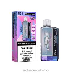 Moti Vape For Sale | MOTI Beast Pro Disposable Vape (5%, 10000 Puffs) Blueberry Peach Gummy VHR2D39