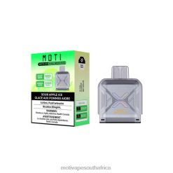 Moti Vape Review | MOTI Go Pro Disposable Pod Sour Apple Ice VHR2D88