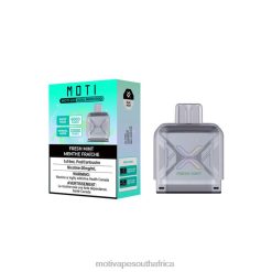 Moti Vape South Africa | MOTI Go Pro Disposable Pod Fresh Mint VHR2D91