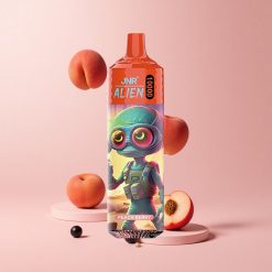 Peach Berry JNR Alien 10000 Puffs 850mAh RGB LED Type-C