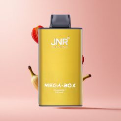 Strawberry Banana JNR Mega Box 25000 Puffs 30ml Dual Mesh Disposable Vape
