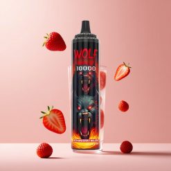 Strawberry Mojito JNR Wolf Niplo 10000 Puffs 20ml Mesh 1.0 Ohm
