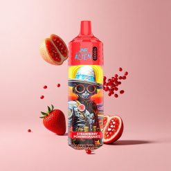 Strawberry Pomegranate JNR Alien 10000 Puffs 850mAh RGB LED