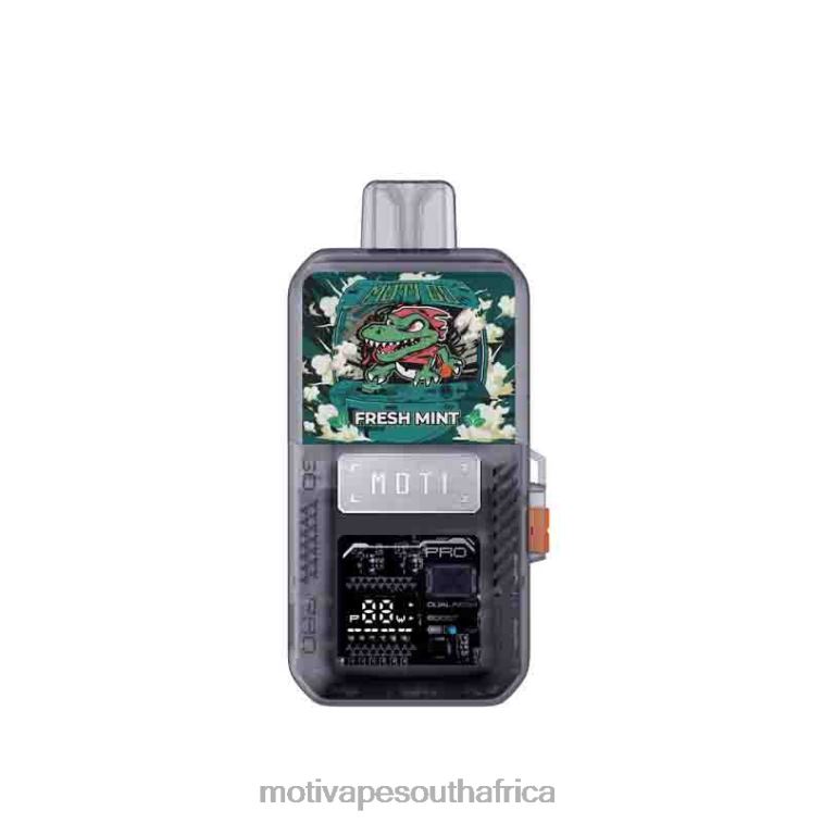 Moti Vape Amazon | MOTI Go Pro Disposable Pod+Device Fresh Mint VHR2D80