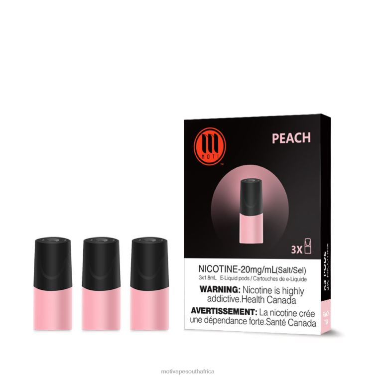 Moti Vape Cape Town | MOTI Classic Pods Peach VHR2D102