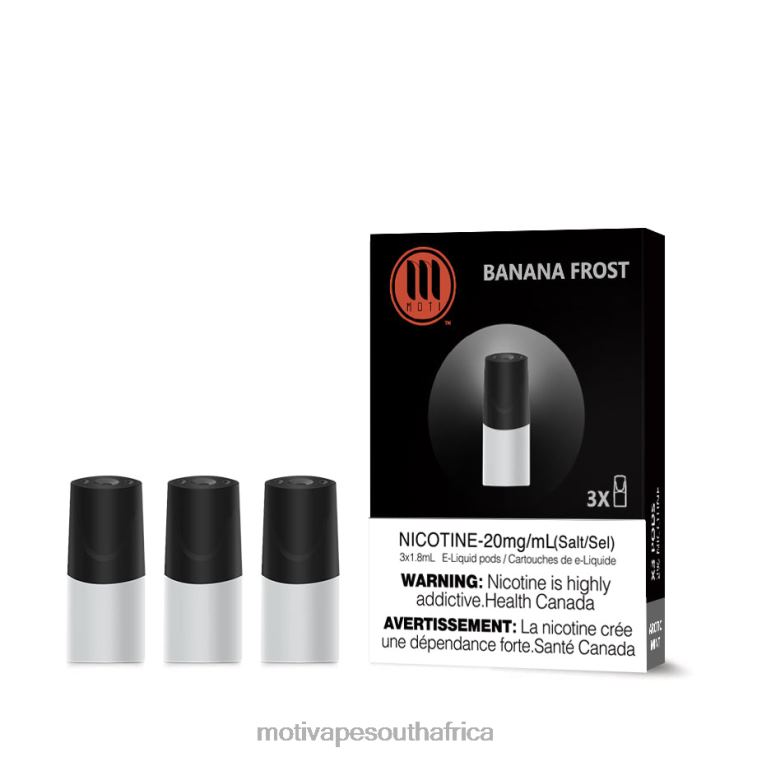 Moti Vape Disposable | MOTI Classic Pods Banana Frost VHR2D107